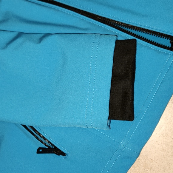 Guess blue jacket medium size hooded coat - Picture 16 of 16